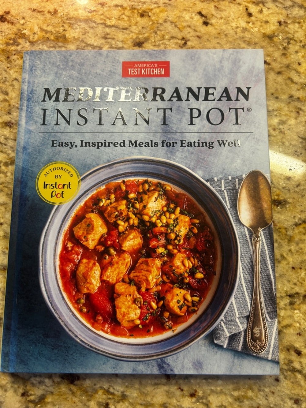 Test Kitchen Mediterranean Instant Pot Cookbook (Hard Back)